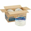 Dixie Foods Plates, Heavyweight, 6-7/8in, Pathways/White, 4PK DXEUX7WSCT